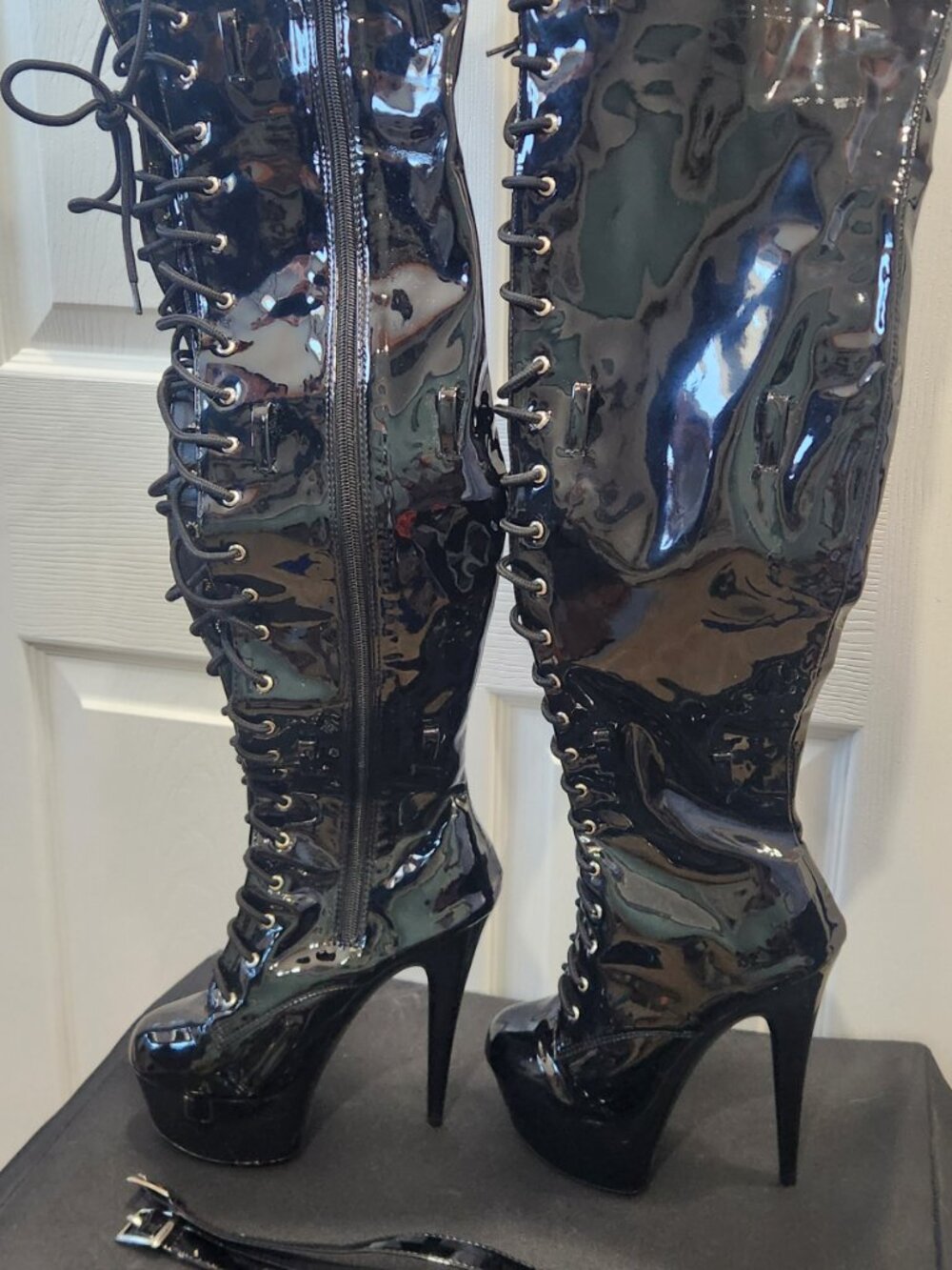 Size 6 SheSole Women's Over The Knee Thigh High Platform Boots